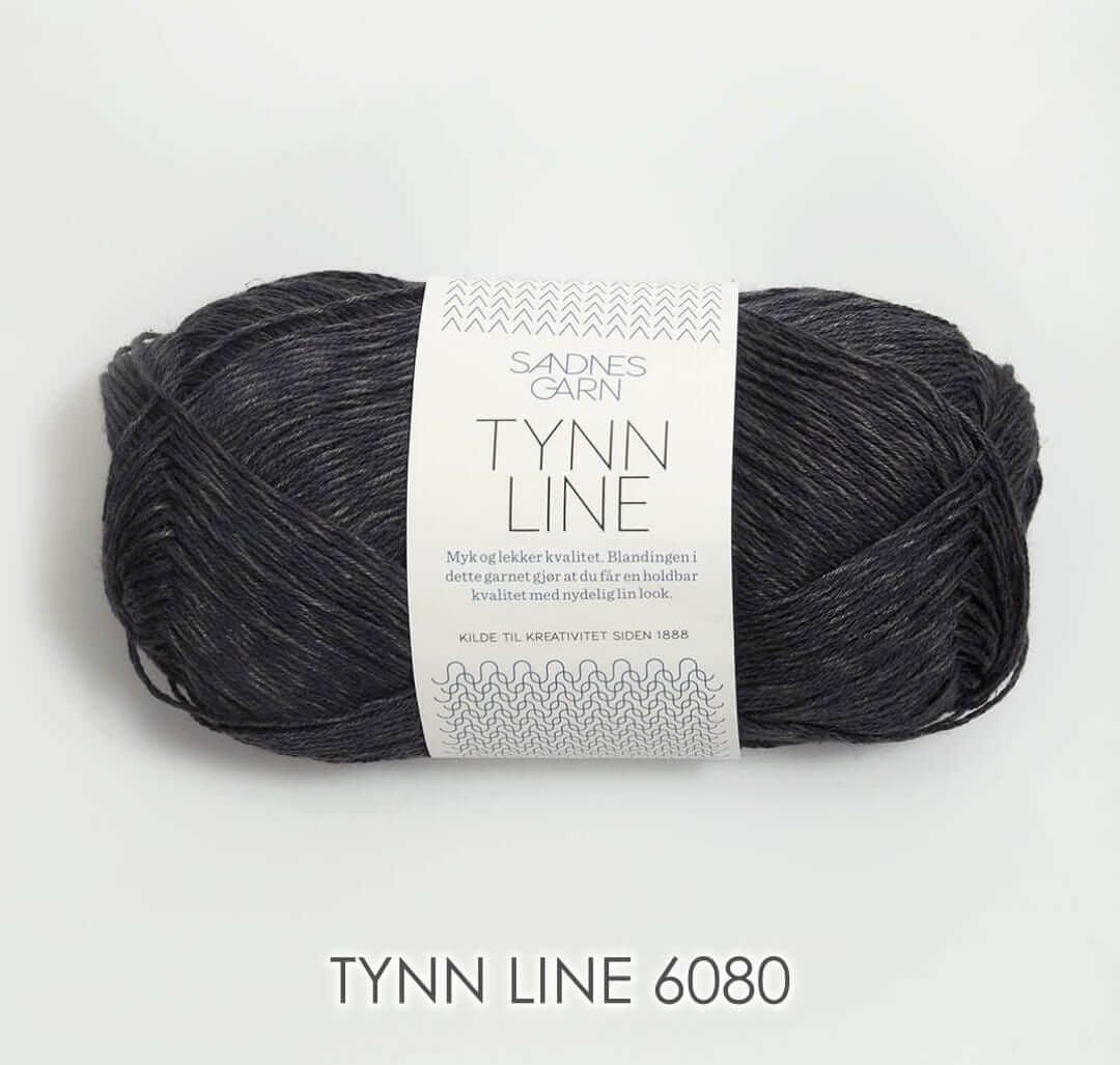 Sandness Garn - Tynn Line - Color: 6080 - Ardoise