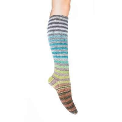 Urth Uneek - Self-Striping Matching Sock-Kit - Color: DUS61