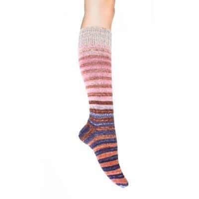 Urth Uneek - Self-Striping Matching Sock-Kit - Color: DUS62