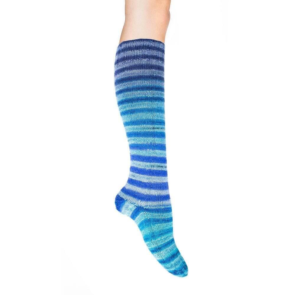 Urth Uneek - Self-Striping Matching Sock-Kit - Color: DUS64