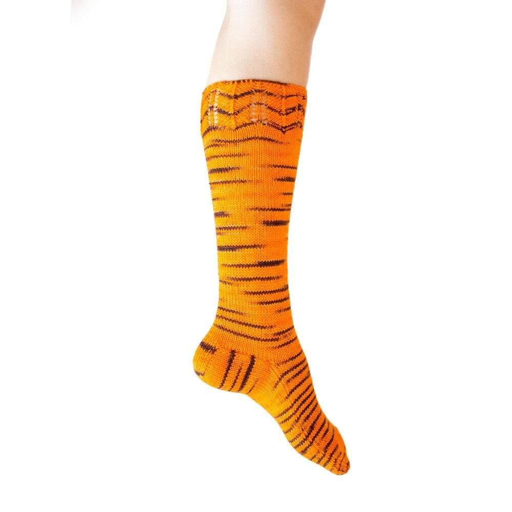 Urth Uneek - Self-Striping Matching Sock-Kit - Color: TRIGRESS