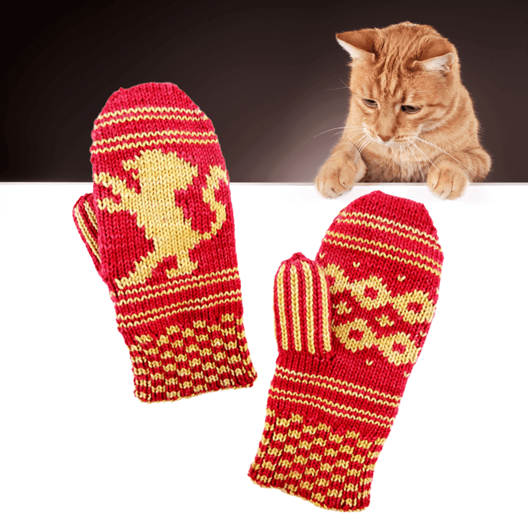 Griffon mittens pattern