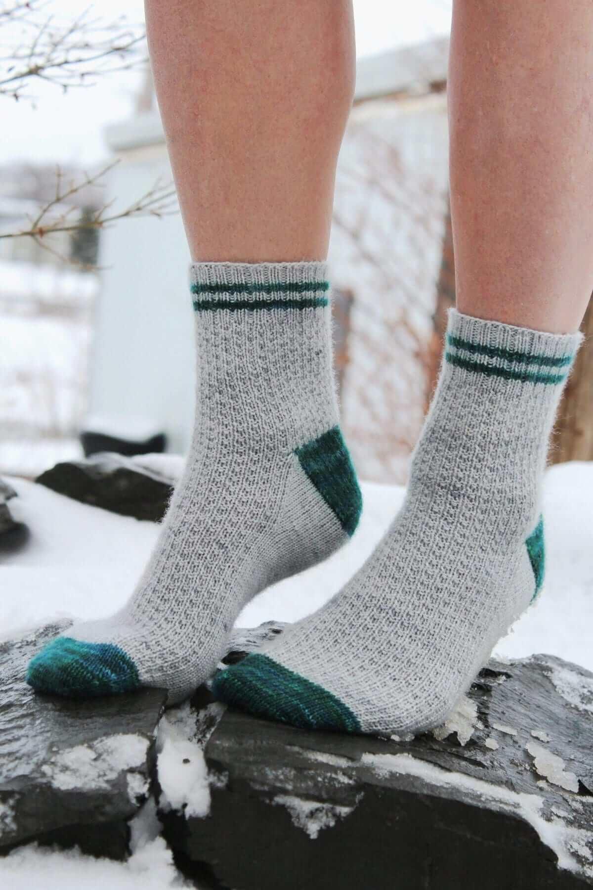 VANILLA TEXTURE - Free Socks Pattern