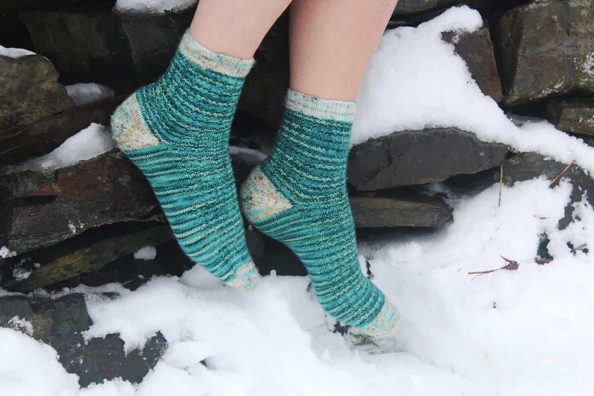 VANILLA TEXTURE - Free Socks Pattern