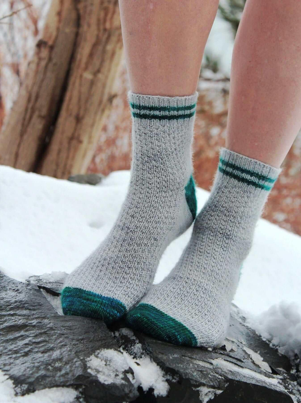 VANILLA TEXTURE - Free Socks Pattern