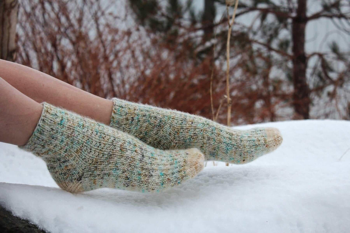 VANILLA TEXTURE - Free Socks Pattern