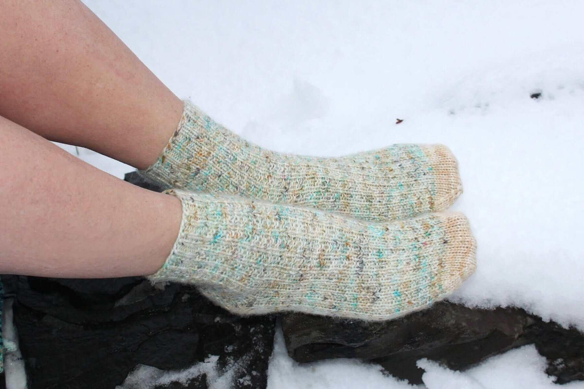 VANILLA TEXTURE - Free Socks Pattern