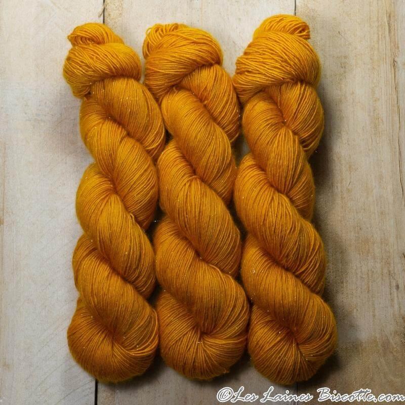 Merino and stellina fingering weight yarn FIZWIZBIZ VITAMINE C