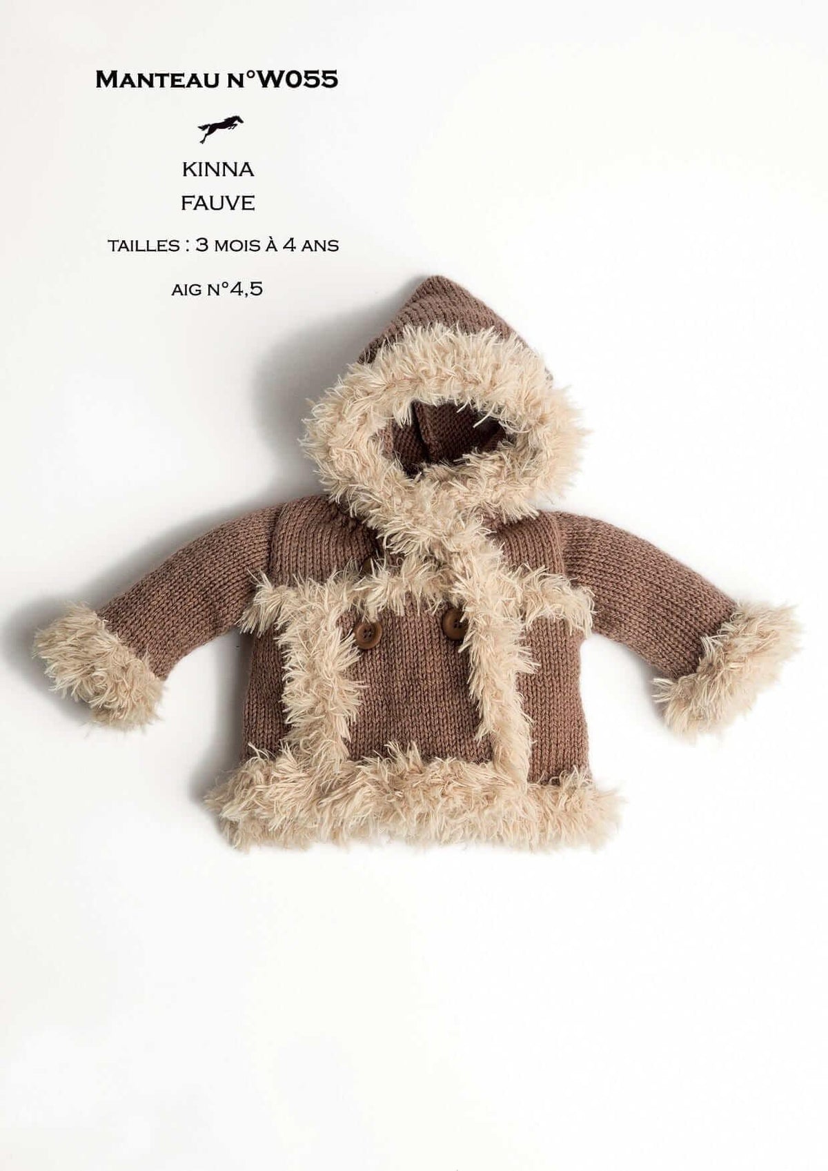 Free Cheval Blanc pattern - Coat W055 Web Exclusive