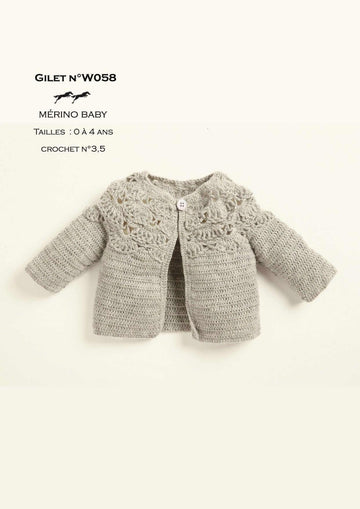 Free Cheval Blanc pattern - Cardigan W058 Web Exclusive