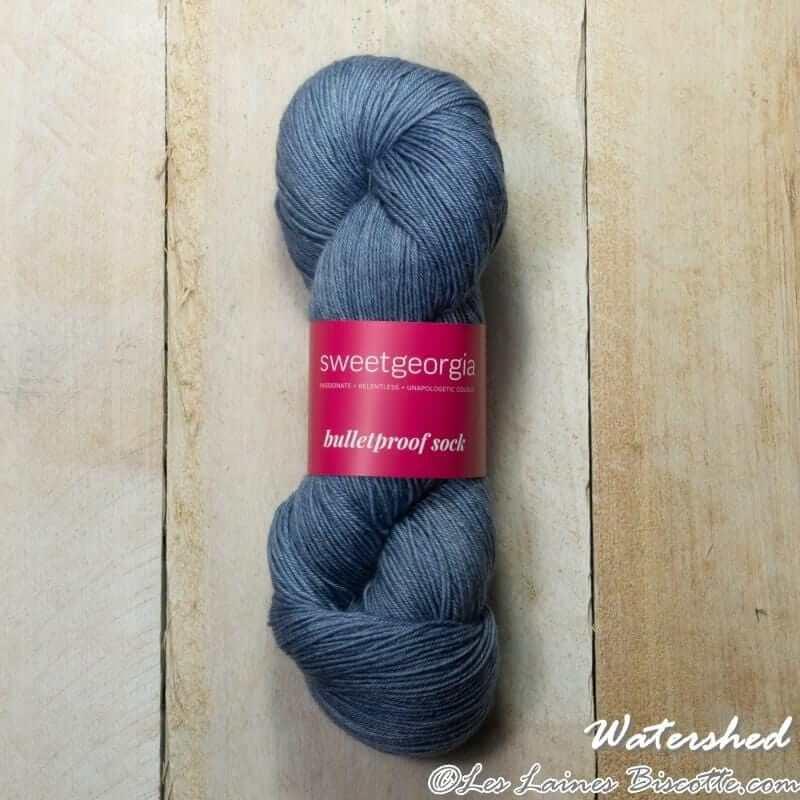 Sweet Georgia - Bulletproof Sock - Color: Watershed