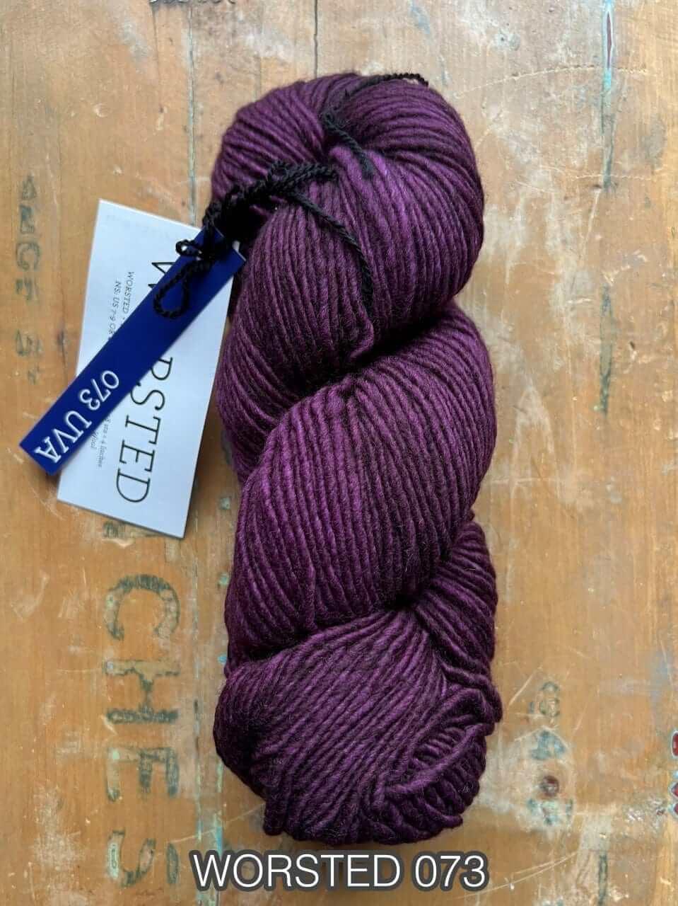 Malabrigo Worsted - Color: 073 UVA