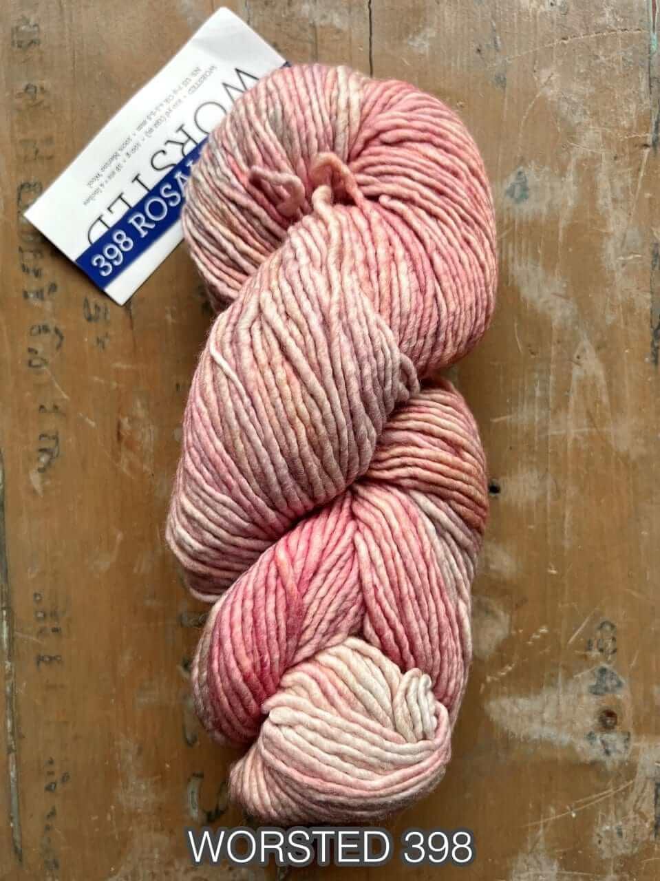 Malabrigo Worsted - Color: 398 Rosalinda