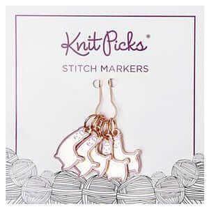 Set of 5 Markers - Knit Picks - Les Laines Biscotte Yarns