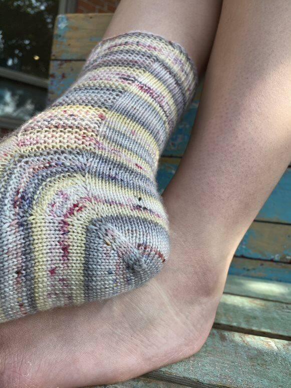 Stoïque Free sock pattern