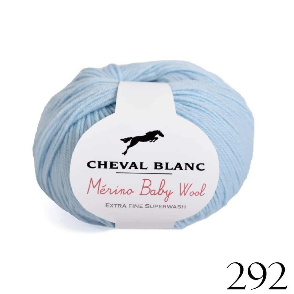 Laines Cheval Blanc - Merino Baby - Color: 292.MerBaby Lagon