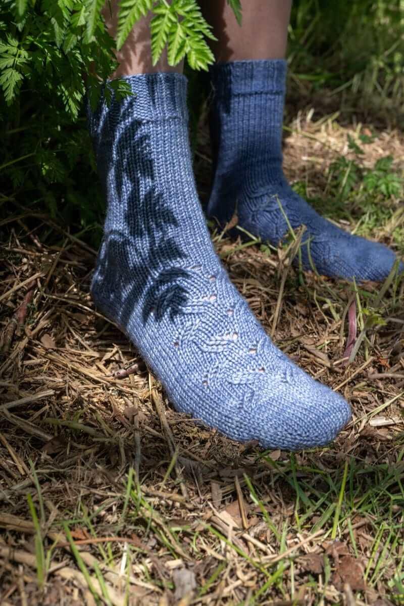 Wandering Leaves Sock Pattern