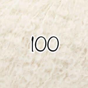 Alpaca Bouclé - Drops - Color: 100 - Naturel