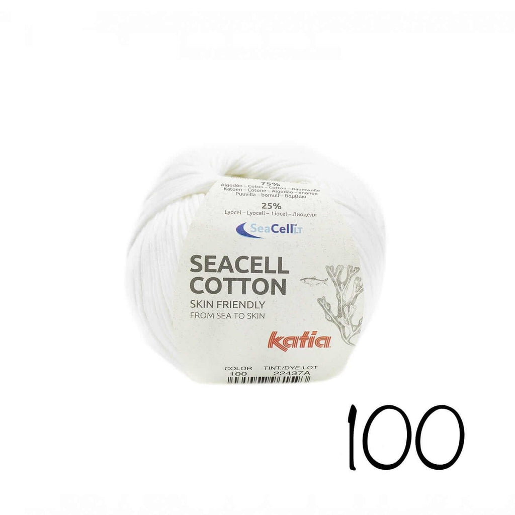 SeaCell Cotton - Katia - Color: 100 - White