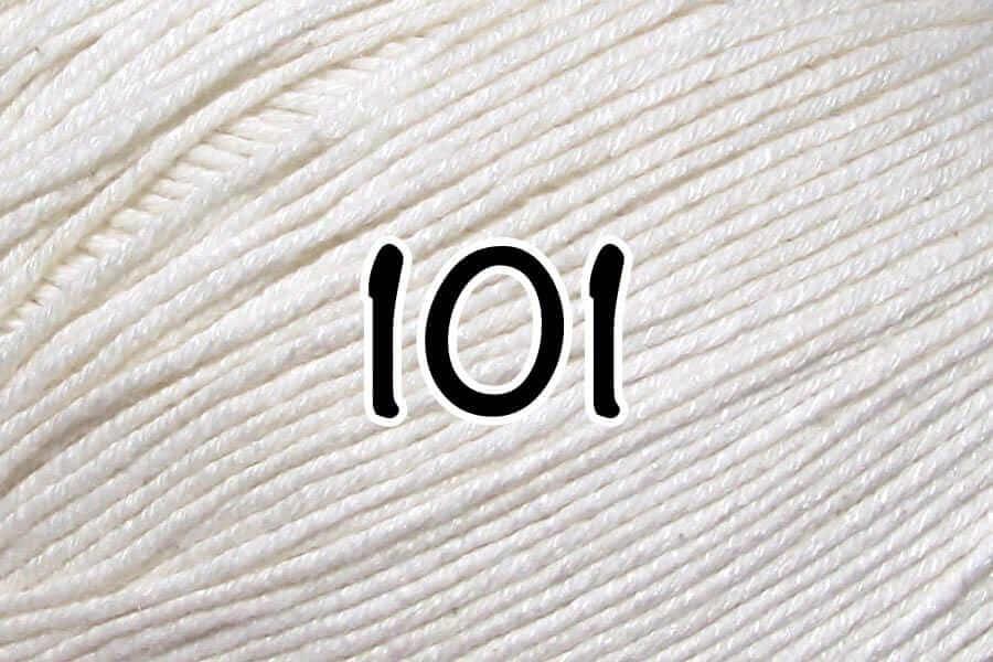 Bamboo Pop - Universal Yarn - Color: 101 - White