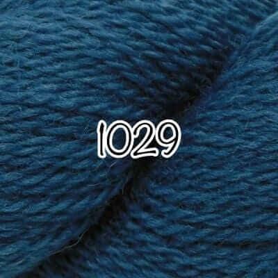 Cascade 220 Fingering - Color: 1029 - Ink Blue