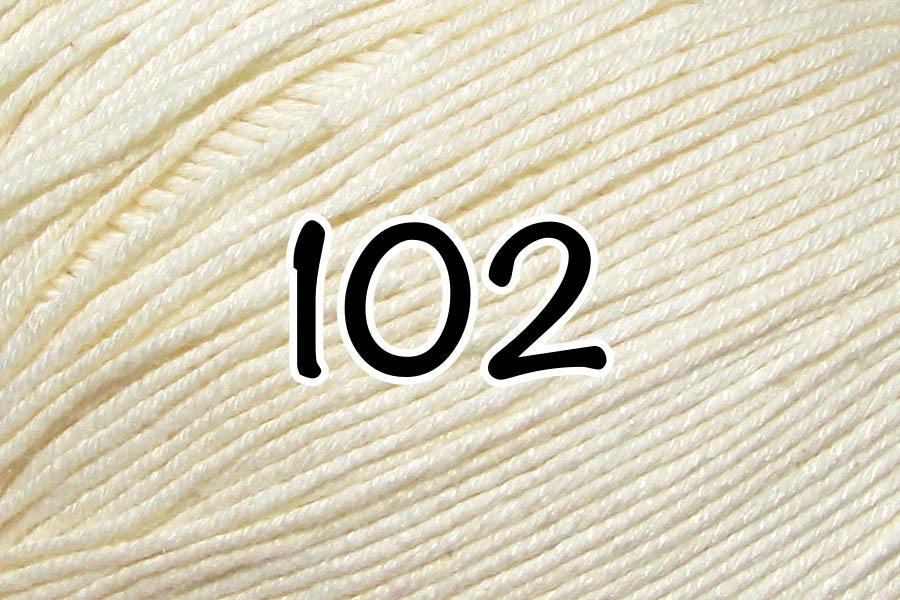 Bamboo Pop - Universal Yarn - Color: 102 - Cream