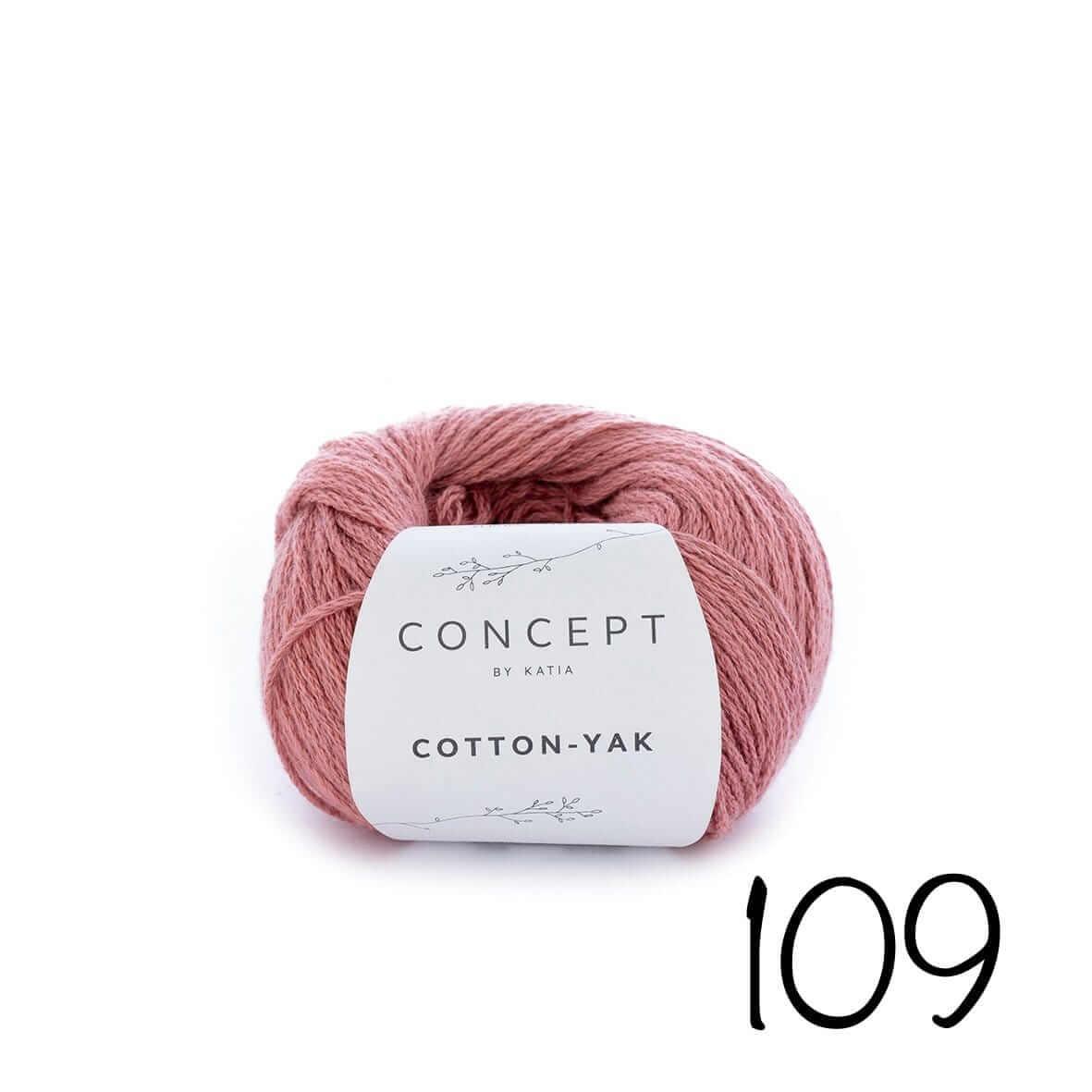 Cotton-Yak / Katia Concept - Color: 109 - Corail