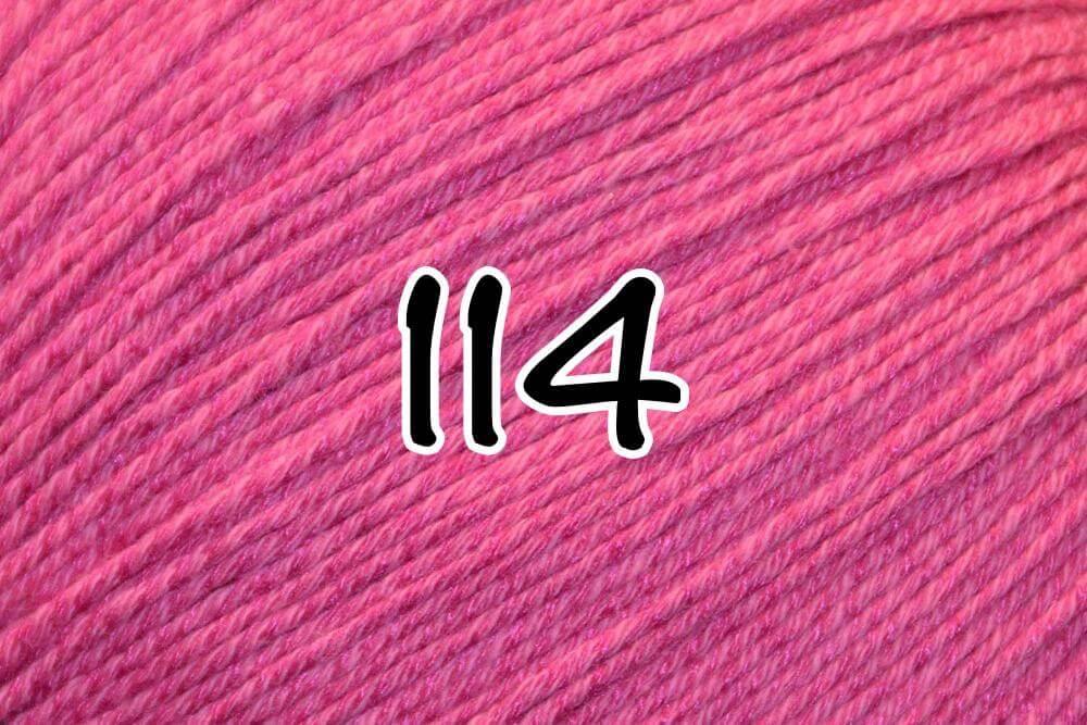 Bamboo Pop - Universal Yarn - Color: 114 - Super Pink