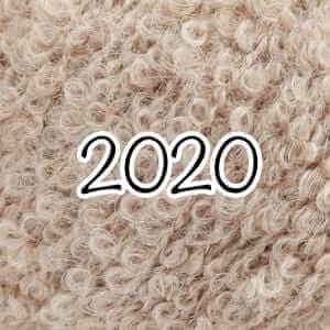 Alpaca Bouclé - Drops - Color: 2020 - Beige Clair