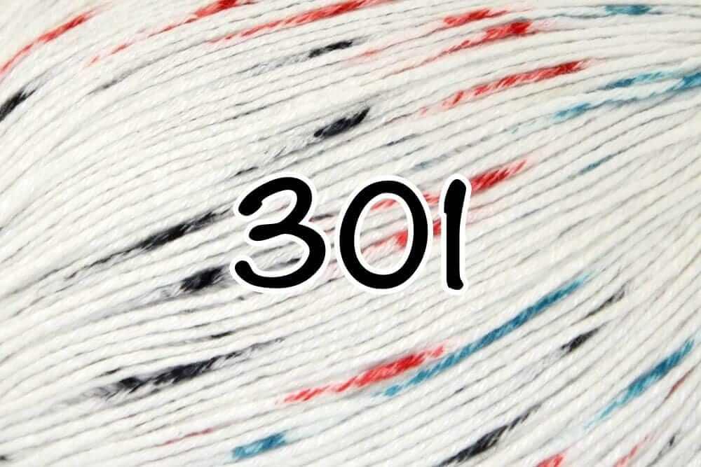 Bamboo Pop - Universal Yarn - Color: 301 - Stormy Dots