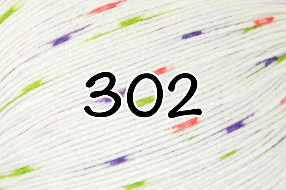 Bamboo Pop - Universal Yarn - Color: 302 - Pastel Dots