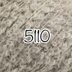 Alpaca Bouclé - Drops - Color: 5110 - Gris Clair