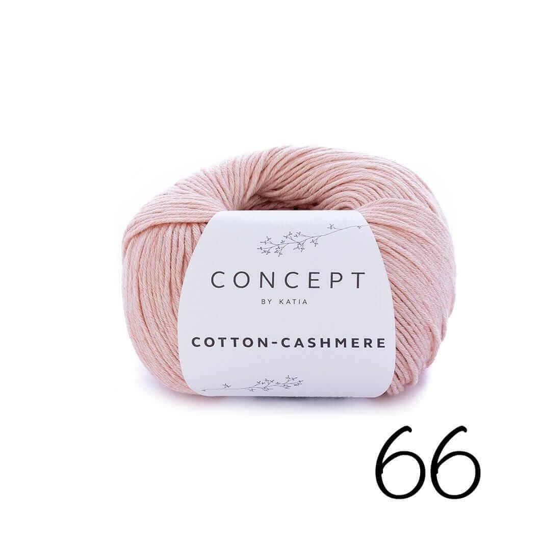 Cotton Cashmere - Katia Concept - Color: 66 - salmon orange