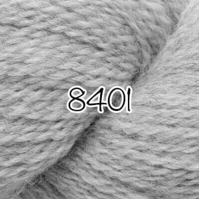 Cascade 220 Fingering - Color: 8401 - Silver