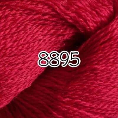 Cascade 220 Fingering - Color: 8895 - Christmas Red