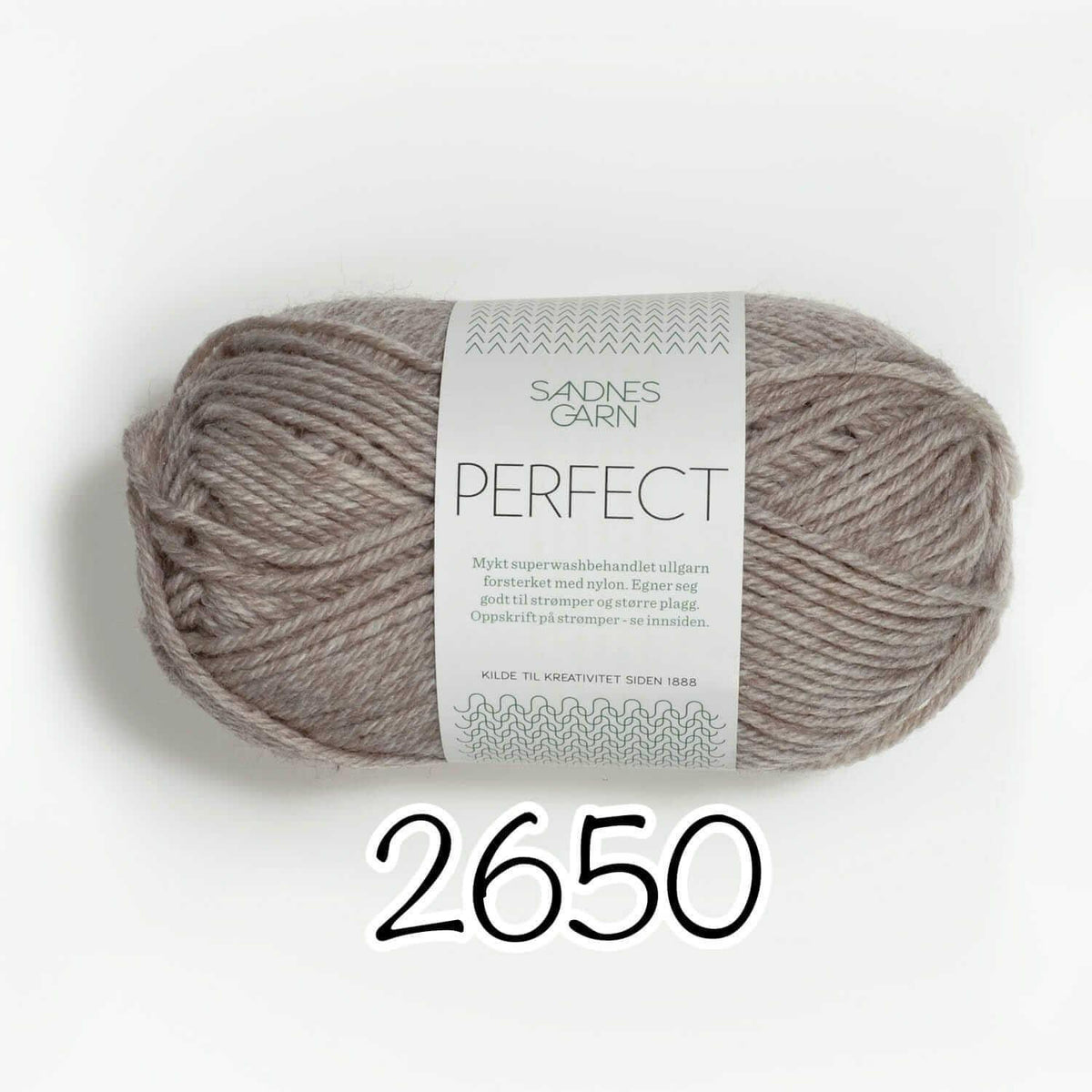 Perfect - Sandnes Garn - Color: 2650 - Beige mix