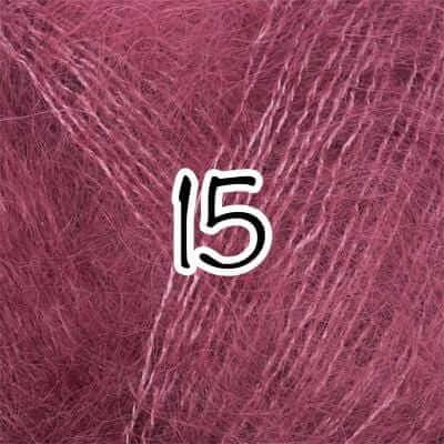 Essentials Super Kid Mohair - Rico - Color: 15 - Wine