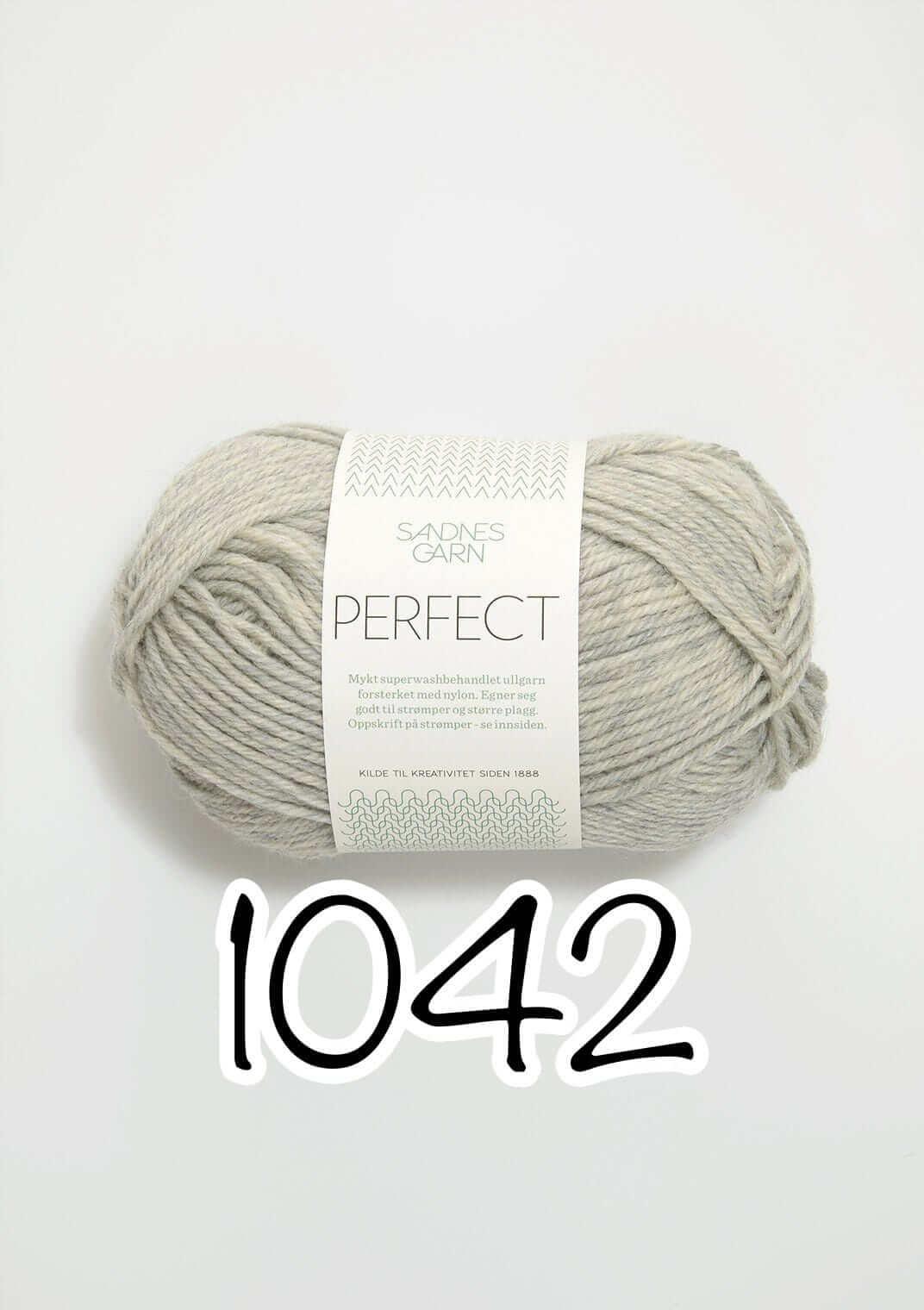 Perfect - Sandnes Garn - Color: 1042 - Gris moyen