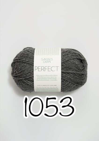 Perfect - Sandnes Garn - Color: 1053 - Gris foncé