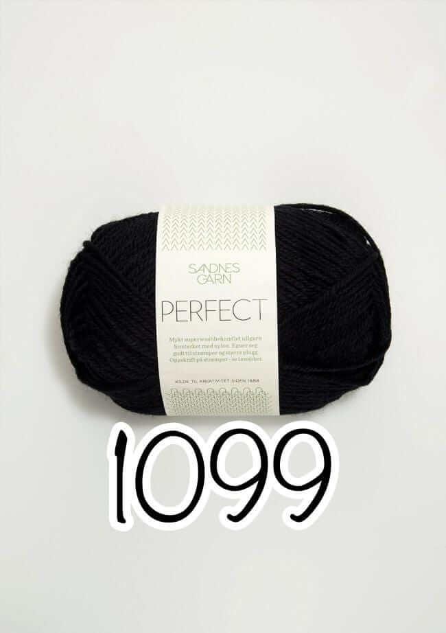 Perfect - Sandnes Garn - Color: 1099 - Noir