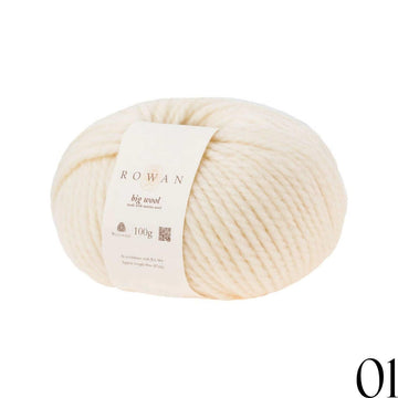 Big Wool - Rowan - Color: #01- White Hot
