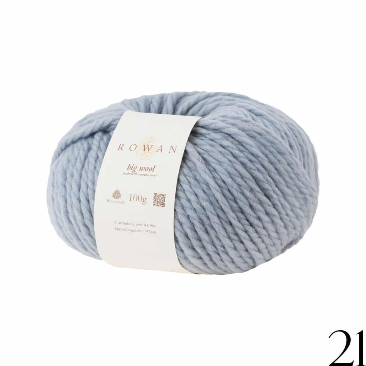 Big Wool - Rowan - Color: #21 - Ice Blue