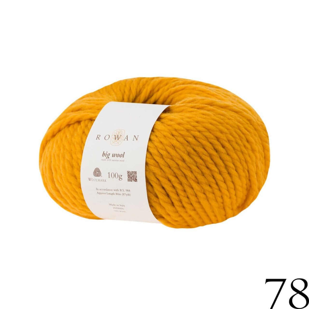 Big Wool - Rowan - Color: #78 - Yolk