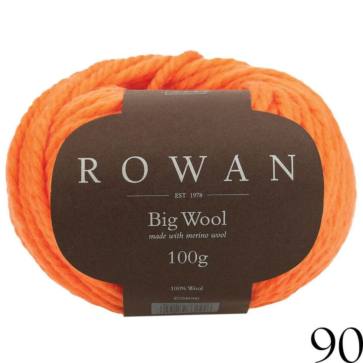 Big Wool - Rowan - Color: #90 - Pumpkin