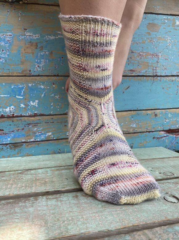 Stoïque Free sock pattern