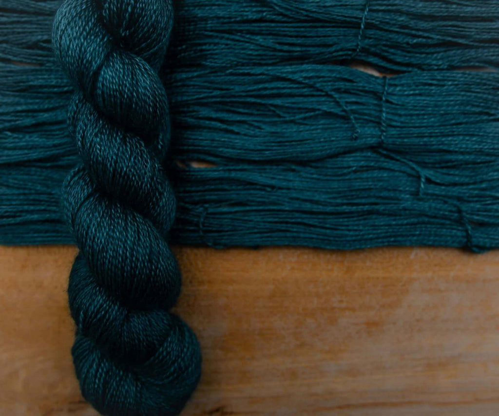 Hand-dyed CASHSILK LACE ÉPINETTE lace yarn