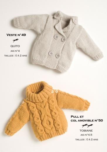 Free Cheval Blanc pattern - Baby vest cat.15-49