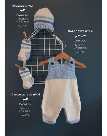 Pattern Cheval Blanc catalog 31, No 4 - Baby Beanie - Up to 0 to 12 months