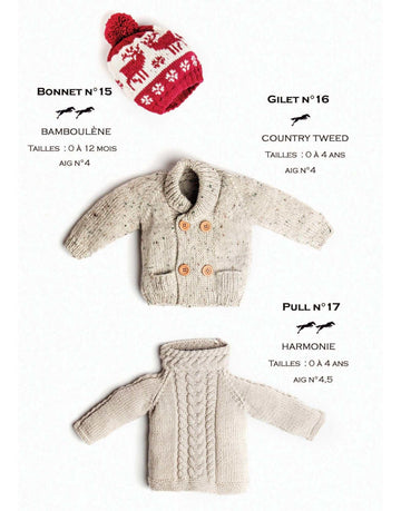 Cheval Blanc Pattern catalog 31, No 17 - Baby Jumper - Up to 0 to 4 years old