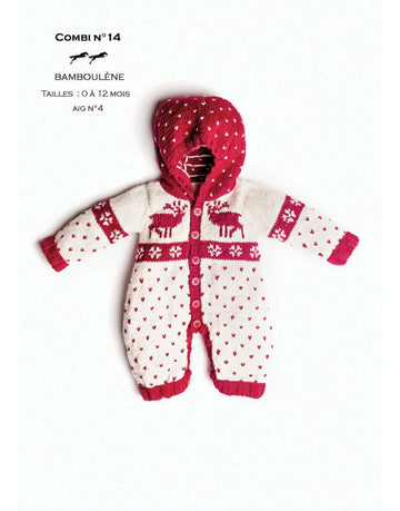 Cheval Blanc Pattern catalog 31, No 14 - One piece for baby - Up to 0 to 12 months